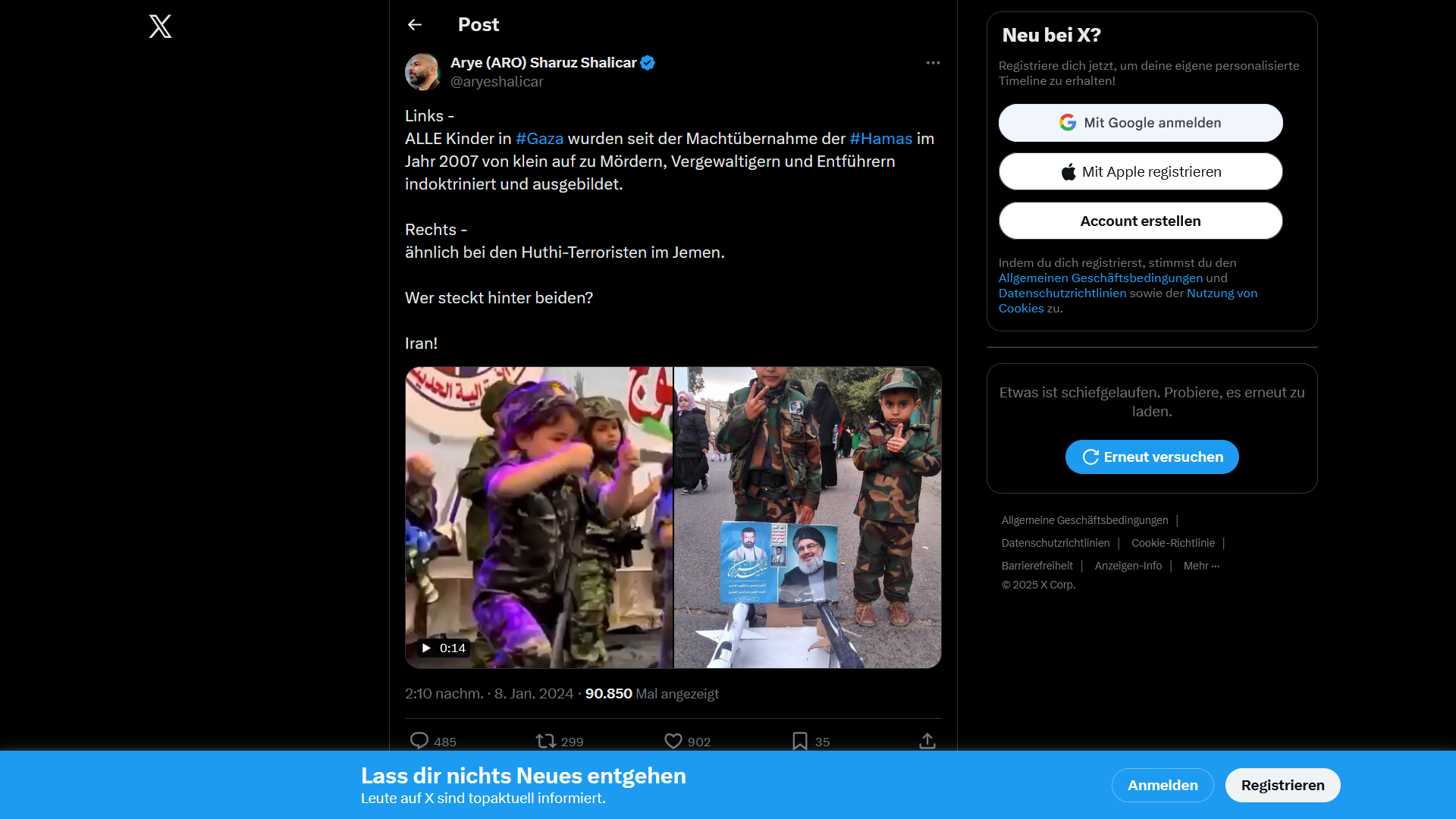 Indoktrination von Kindern