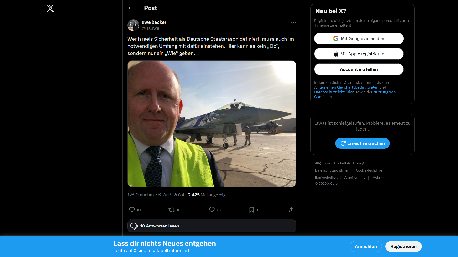 Protecting Israel in the name of Germanys national interests